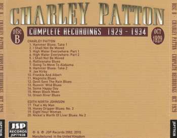 5CD/Dobozkészlet Charley Patton: Complete Recordings 1929 - 1934