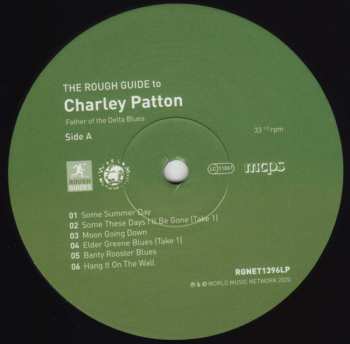 LP Charley Patton: The Rough Guide To Charley Patton (Father Of The Delta Blues) LTD