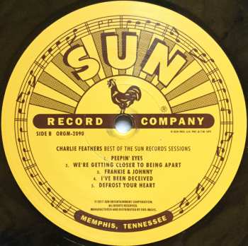 LP Charlie Feathers: Best Of The Sun Records Sessions CLR