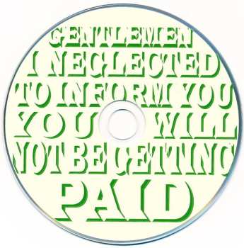 CD Charlie Hunter: Gentlemen, I Neglected To Inform You You Will Not Be Getting Paid