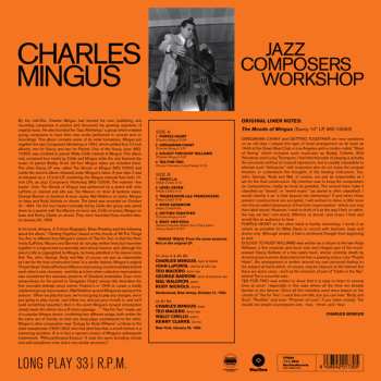LP Charles Mingus: Jazz Composers Workshop LTD