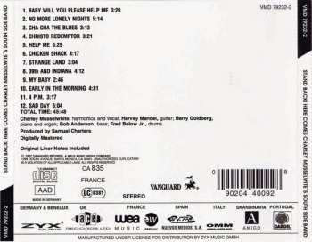 CD Charlie Musselwhite's South Side Band: Stand Back! Here Comes Charley Musselwhite's South Side Band