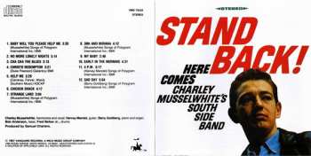 CD Charlie Musselwhite's South Side Band: Stand Back! Here Comes Charley Musselwhite's South Side Band