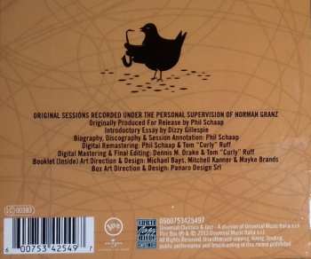 10CD Charlie Parker: Bird: The Complete Charlie Parker On Verve