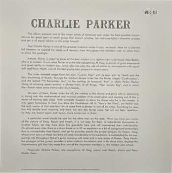 5EP Charlie Parker: The Mercury & Clef 10-Inch LP Collection LTD
