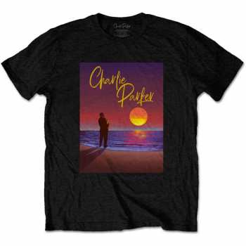 Merch Charlie Parker: Tričko Purple Sunset S