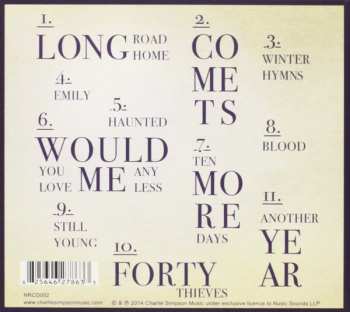 CD Charlie Simpson: Long Road Home