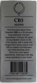 LP Charlottas Burnin' Trio: Aeons LTD