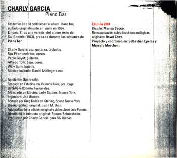 CD Charly Garcia: Piano Bar