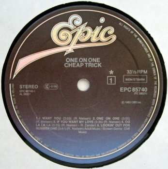 LP Cheap Trick: One On One