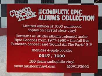 14LP/Dobozkészlet Cheap Trick: The Complete Epic Albums Collection CLR | LTD | NUM