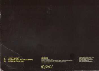 LP Chelonis R. Jones: I Don't Know?