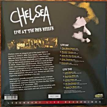 LP Chelsea: Live At The Bier Keller LTD | NUM | CLR