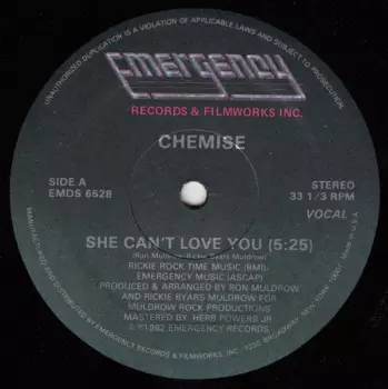 Chemise: She Can't Love You