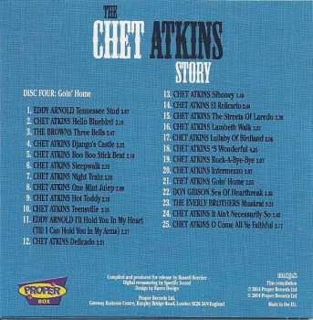 4CD/Dobozkészlet Chet Atkins: The Chet Atkins Story