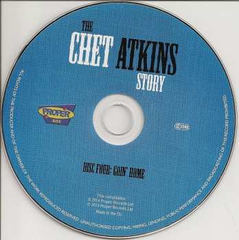 4CD/Dobozkészlet Chet Atkins: The Chet Atkins Story