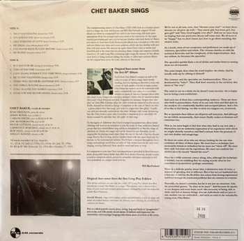 LP Chet Baker: Chet Baker Sings LTD