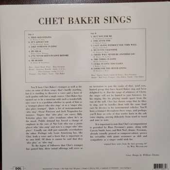 LP Chet Baker: Chet Baker Sings CLR