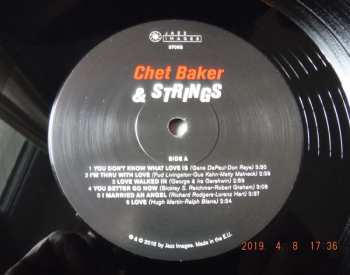 LP Chet Baker: Chet Baker & Strings