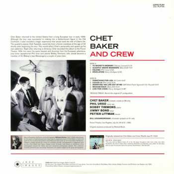 LP Chet Baker & Crew: Chet Baker & Crew LTD