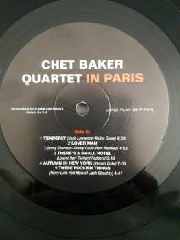 2LP Chet Baker Quartet: In Paris LTD