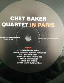 2LP Chet Baker Quartet: In Paris LTD