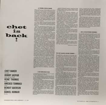 LP Chet Baker Sextet: Chet Is Back! LTD