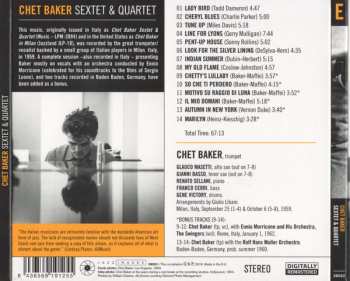 CD Chet Baker: Sextet & Quartet DIGI