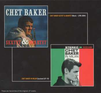 CD Chet Baker: Sextet & Quartet DIGI
