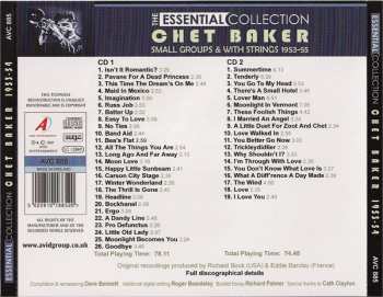 CD Chet Baker: The Essential Collection - Small Groups & With Strings 1953-55