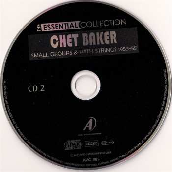 CD Chet Baker: The Essential Collection - Small Groups & With Strings 1953-55