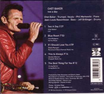 CD Chet Baker: Two A Day DIGI