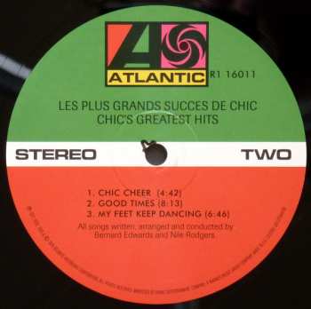 LP Chic: Les Plus Grands Succes De Chic = Chic's Greatest Hits