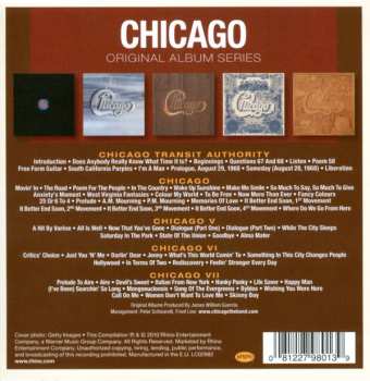 5CD/Dobozkészlet Chicago: Original Album Series