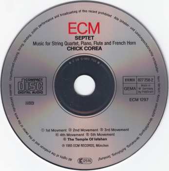 CD Chick Corea: Septet