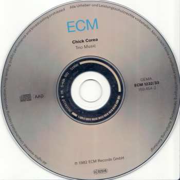 CD Chick Corea: Trio Music