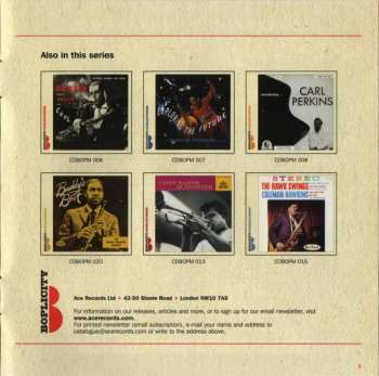 CD Chico Hamilton: Chico Hamilton With Paul Horn