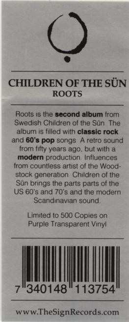 LP Children Of The Sün: Roots LTD | CLR