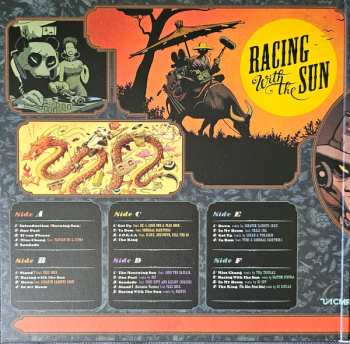 3LP Chinese Man: Racing With The Sun / Remix With The Sun CLR | LTD