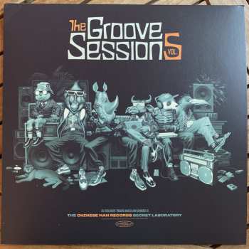 2LP Chinese Man: The Groove Sessions Vol. 5 (15 Exclusive Tracks Baked And Cooked At The Chinese Man Records Secret Laboratory) CLR