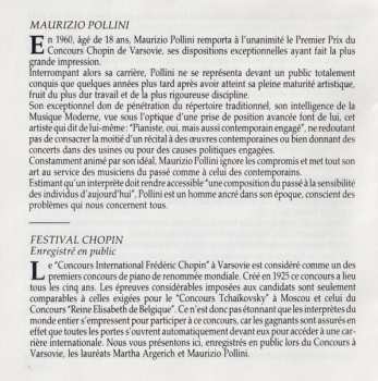 CD Frédéric Chopin: Festival Chopin: Concerto Nº 1 • Etudes • Nocturne • Impromptu • Polonaise • Mazurka