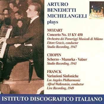 Album Chopin / Benedetti / Angeli: Pno Con