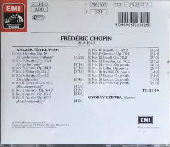 CD Frédéric Chopin: Walzer Nr. 1 - 19