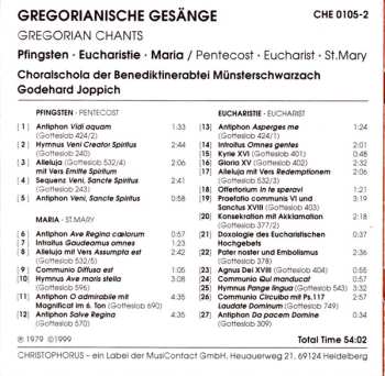 CD Godehard Joppich: Gregorianische Gesänge: Pfingsten • Eucharistie • Maria / Pentecost • Eucharist • St.Mary