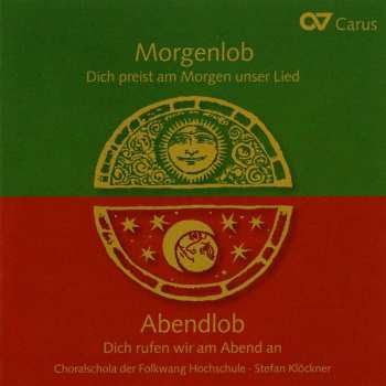 CD Choralschola Der Folkwang Hochschule: Tageszeitenliturgie (Begleit-CD Zu „Morgenlob - Abendlob”)