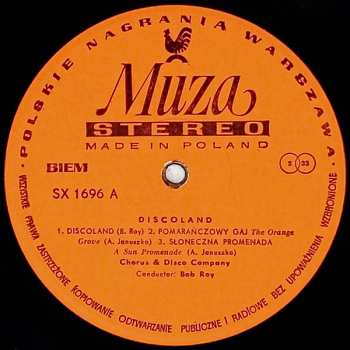 LP Chorus & Disco Company: Discoland