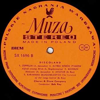 LP Chorus & Disco Company: Discoland
