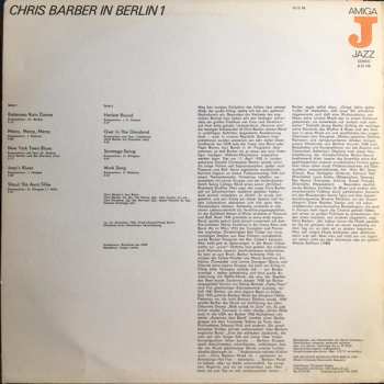 LP Chris Barber's Jazz Band: Chris Barber In Berlin 1
