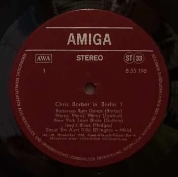 LP Chris Barber's Jazz Band: Chris Barber In Berlin 1