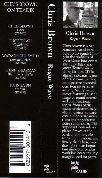 CD Chris Brown: Rogue Wave